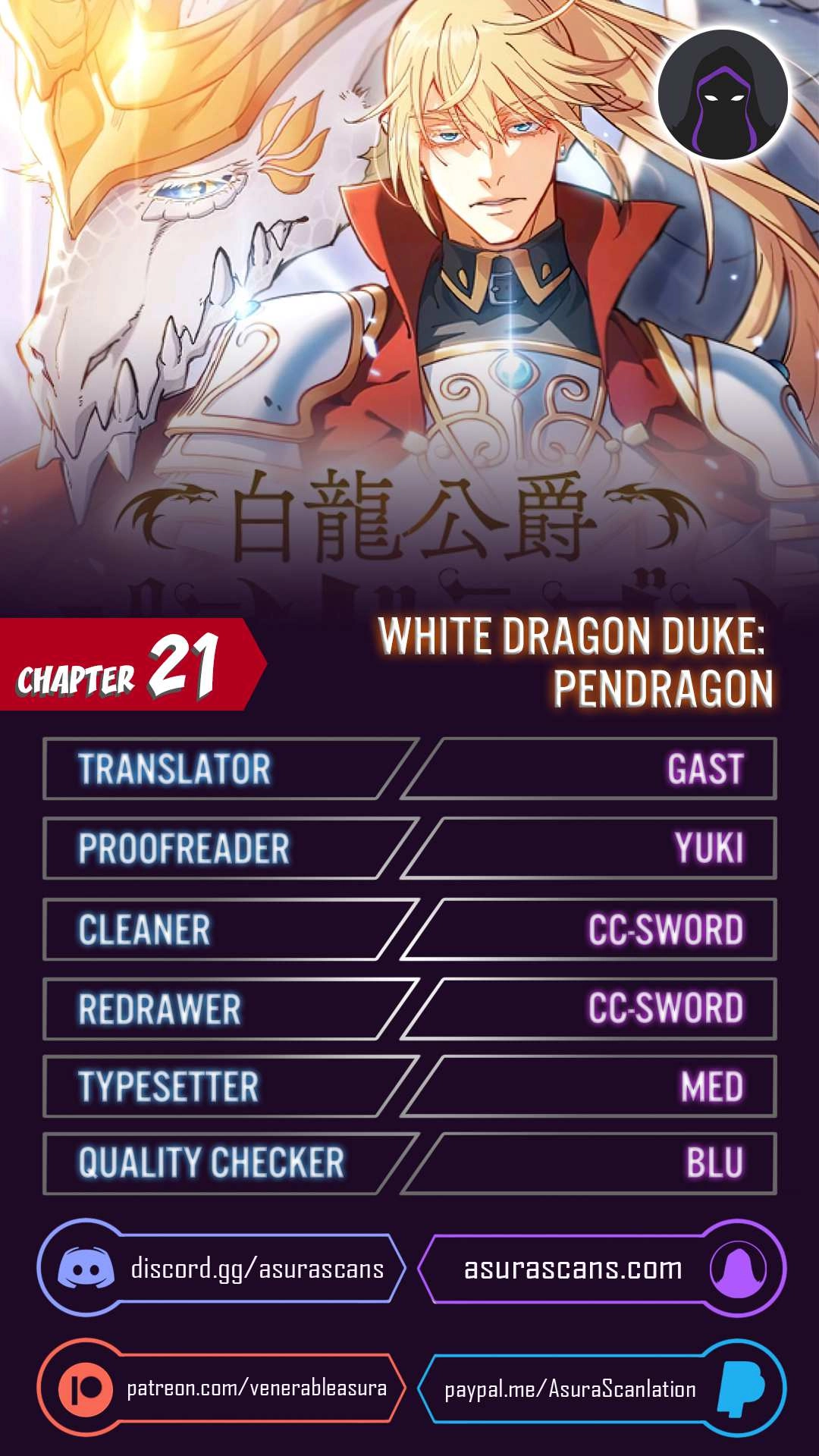 White Dragon Duke: Pendragon Chapter 21 1